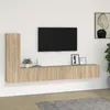 Image de vidaXL Ensemble de meubles TV 3 pcs Chêne sonoma Bois dingénierie 3114320