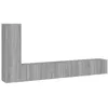 Image de Ensemble De Meubles Tv 3 Pcs Sonoma Gris Bois D'ingénierie Vidaxl