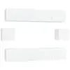 Image de Vidaxl ensemble de meubles tv 6 pcs blanc bois d'ingénierie