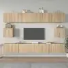 Image de Ensemble De Meubles Tv 6 Pcs Chêne Sonoma Bois D'ingénierie Vidaxl