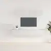 Image de Ensemble De Meubles Tv 5 Pcs Blanc Bois D'ingénierie Vidaxl
