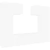 Image de Ensemble De Meubles Tv 6 Pcs Blanc Bois D'ingénierie Vidaxl