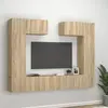 Image de Ensemble De Meubles Tv 6 Pcs Chêne Sonoma Bois D'ingénierie Vidaxl