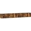 Image de Ensemble De Meubles Tv 3 Pcs Chêne Fumé Bois D'ingénierie Vidaxl