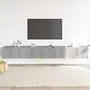 Image de Ensemble De Meubles Tv 3 Pcs Sonoma Gris Bois D'ingénierie Vidaxl