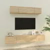 Image de vidaXL Ensemble de meubles TV 4 pcs Chêne sonoma Bois dingénierie 3114528