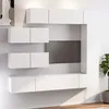 Image de Ensemble De Meubles Tv 7 Pcs Blanc Bois D'ingénierie Vidaxl