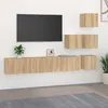 Image de Meuble Tv Mural Chêne Sonoma Bois D'ingénierie Vidaxl