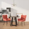 Image de Chaises À Manger Lot De 2 Rose Velours Vidaxl