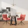Image de Chaises Pivotantes À Manger Lot De 2 Rose Velours Vidaxl