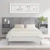 Image de Tête De Lit Avec Armoires Sonoma Gris Bois D'ingénierie Vidaxl