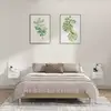 Image de Tête De Lit Avec Armoires Blanc Bois D’ingénierie Vidaxl