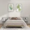 Image de Tête De Lit Avec Armoires Gris Béton Bois D'ingénierie Vidaxl