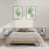 Image de Tête De Lit Avec Armoires Sonoma Gris Bois D'ingénierie Vidaxl