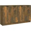 Image de Buffets 2 Pcs Chêne Fumé 60x30x70 Cm Bois D'ingénierie Vidaxl