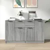Image de Buffets 2 Pcs Sonoma Gris 60x30x70 Cm Bois D'ingénierie Vidaxl