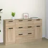 Image de vidaXL Ensemble de buffets 3 pcs Chêne sonoma Bois dingénierie 3115822
