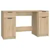 Image de Vidaxl bureau avec armoire latérale chêne sonoma bois d'ingénierie