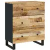 Image de Vidaxl buffet 60x33x75 cm bois massif de manguier