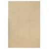 Image de Tapis Rectangulaire Naturel 160x230 Cm Coton Vidaxl