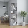 Image de Bibliothèque/séparateur De Pièce Sonoma Gris 60x24x186 Cm Vidaxl