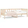 Image de Lit De Jour Sans Matelas 90x190 Cm Bois De Pin Massif Vidaxl
