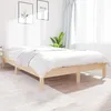 Image de Cadre De Lit Sans Matelas 120x200 Cm Bois Massif Vidaxl