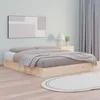 Image de Cadre De Lit Sans Matelas 200x200 Cm Bois Massif Vidaxl