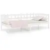 Image de Vidaxl lit de jour sans matelas blanc 80x200 cm bois de pin massif