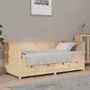 Image de Lit De Jour Sans Matelas 75x190 Cm Bois De Pin Massif Vidaxl