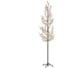 Image de Arbre À Led Fleur De Cerisier 368 Led Blanc Chaud 300 Cm Vidaxl