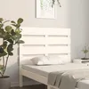 Image de Tête De Lit Blanc 90x3x80 Cm Bois Massif De Pin Vidaxl