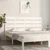 Image de vidaXL Tête de lit Blanc 140x3x80 cm Bois massif de pin821343