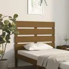 Image de Tête De Lit Marron Miel 75x3x80 Cm Bois Massif De Pin Vidaxl