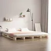 Image de vidaXL Lit de palette 140x200 cm bois de pin massif 821392