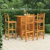Image de Ensemble De Bar De Jardin 5 Pcs Bois D'acacia Solide Vidaxl