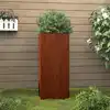Image de Jardinière 32x29x75 Cm Acier Corten Vidaxl