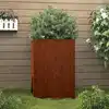 Image de Jardinière 52x48x75 Cm Acier Corten Vidaxl