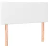 Image de Tête De Lit Blanc 80x5x78/88 Cm Similicuir Vidaxl
