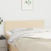 Image de Têtes De Lit Crème 144x5x78/88 Cm Tissu Vidaxl