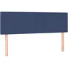 Image de Têtes De Lit Bleu 144x5x78/88 Cm Tissu Vidaxl