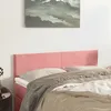 Image de Têtes De Lit Rose 144 X 5 X 78/88 Cm Velours Vidaxl