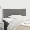 Image de Tête De Lit Gris Foncé 80x5x78/88 Cm Tissu Vidaxl