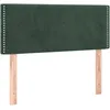 Image de Tête De Lit Vert Foncé 80x5x78/88 Cm Velours Vidaxl