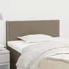Image de Tête De Lit Taupe 90x5x78/88 Cm Tissu Vidaxl