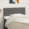 Image de Tête De Lit Gris 100x5x78/88 Cm Similicuir Vidaxl