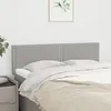 Image de Têtes De Lit Gris Clair 144x5x78/88 Cm Tissu Vidaxl