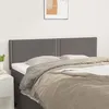 Image de vidaXL Têtes de lit Gris 144x5x78/88 cm Similicuir 345936