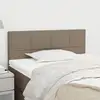 Image de Tête De Lit Taupe 80x5x78/88 Cm Tissu Vidaxl