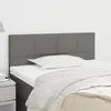 Image de Tête De Lit Gris Foncé 90x5x78/88 Cm Tissu Vidaxl